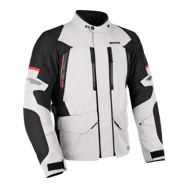 Oxford Calgary 2.0 D2D MS Jkt Silver/Black 2XL